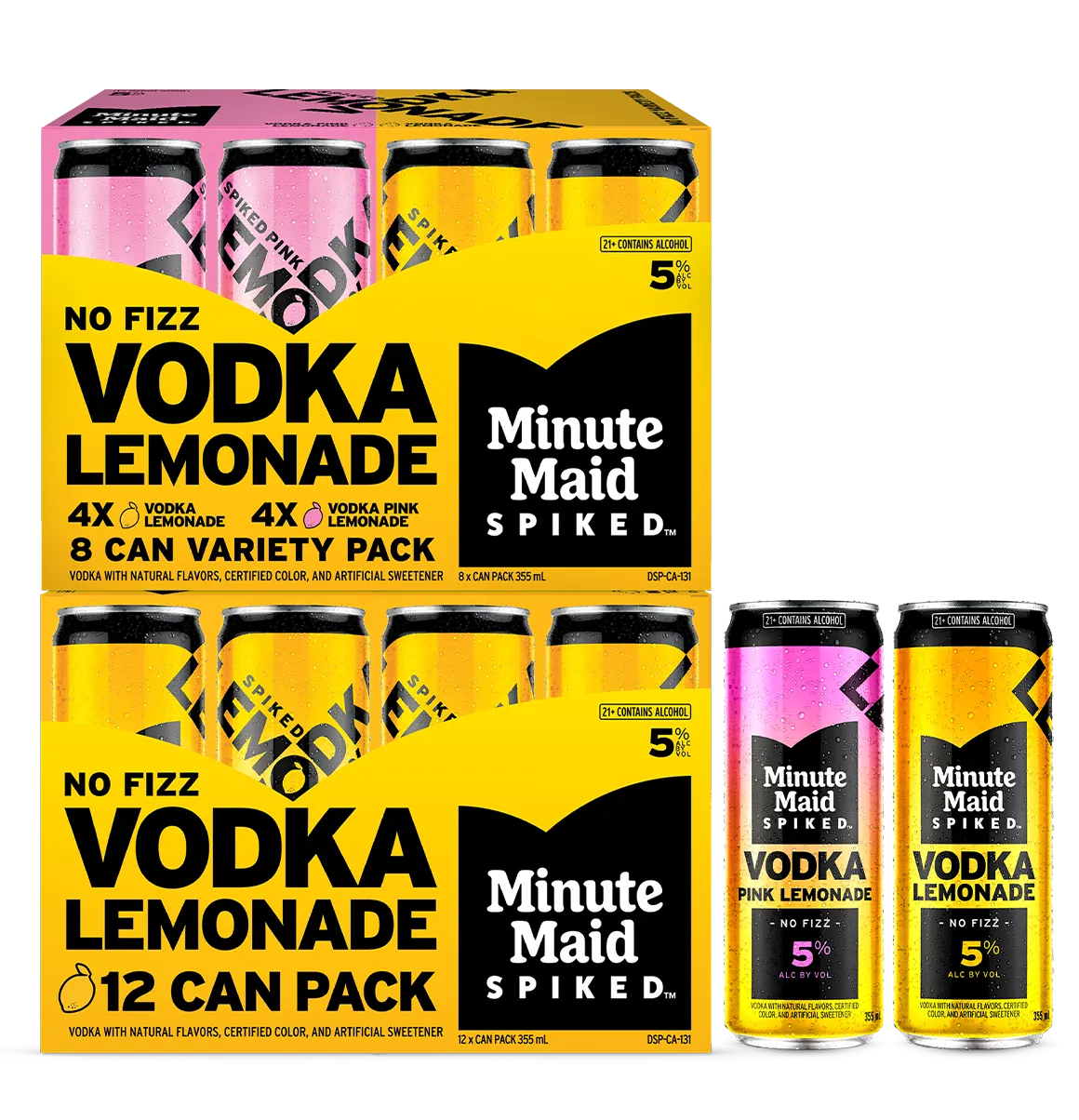 vodka lemonade cans pack
